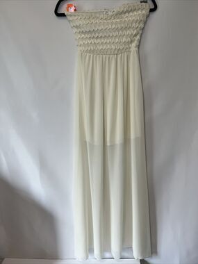 Kate Collection Women's Dress Size S, White, Polyester,Spandex Bachelorette